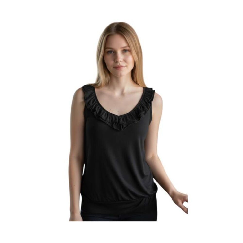 ZOAH DESIGNS BLACK TOP SZ.S NWT.
